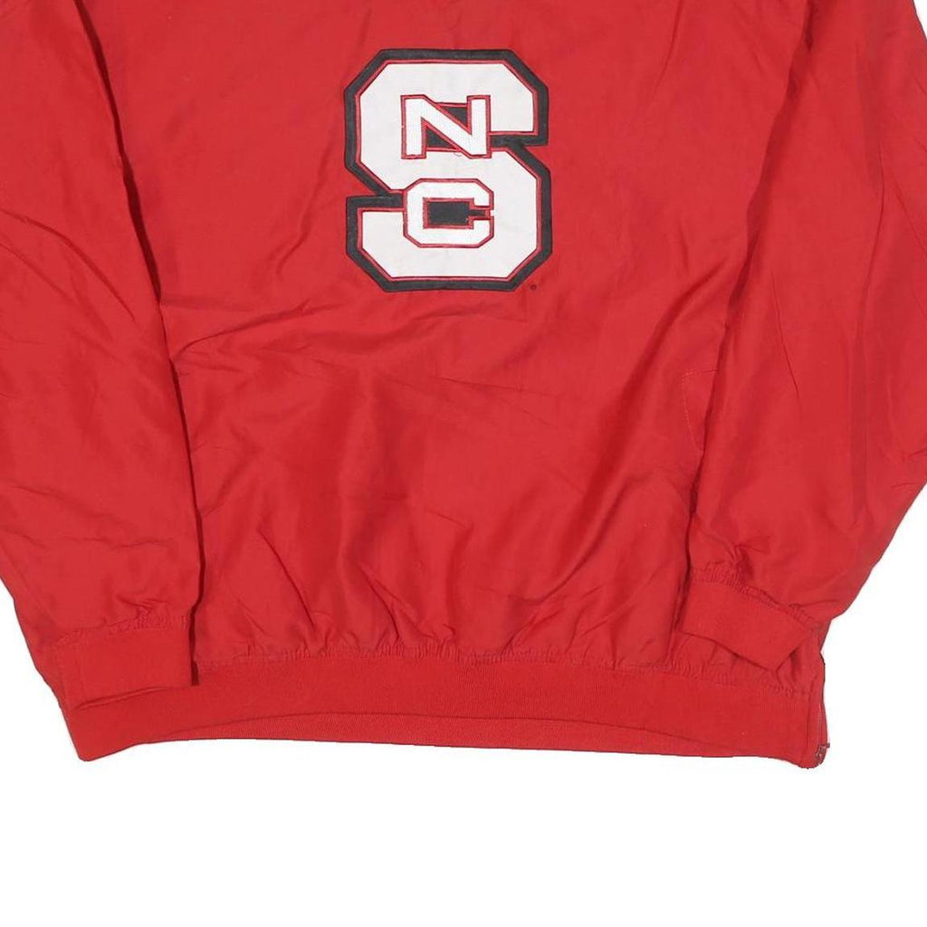 PRO PLAYER Mens Red Pullover XL Polyester Blend Plain Athletic Sportswear