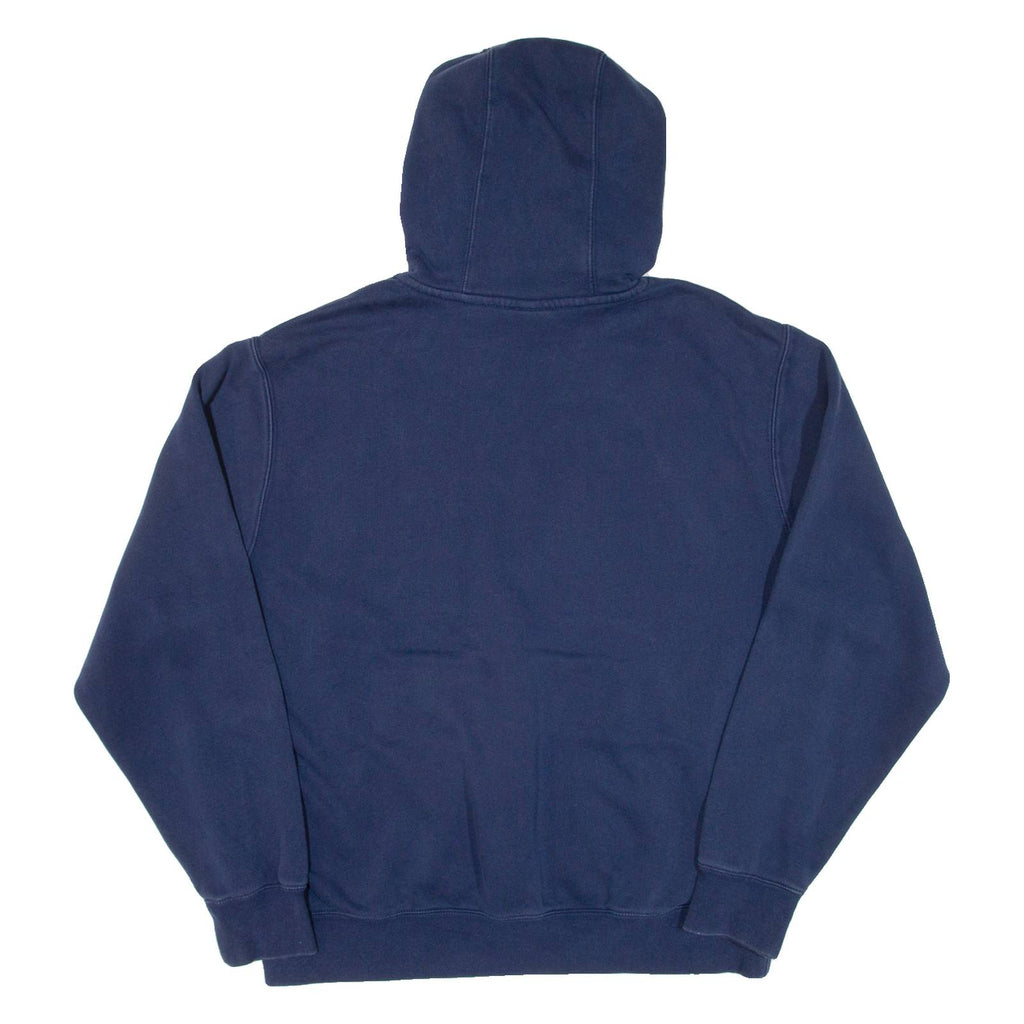NIKE Cal Maritime Basketball Mens Blue Hoodie USA L