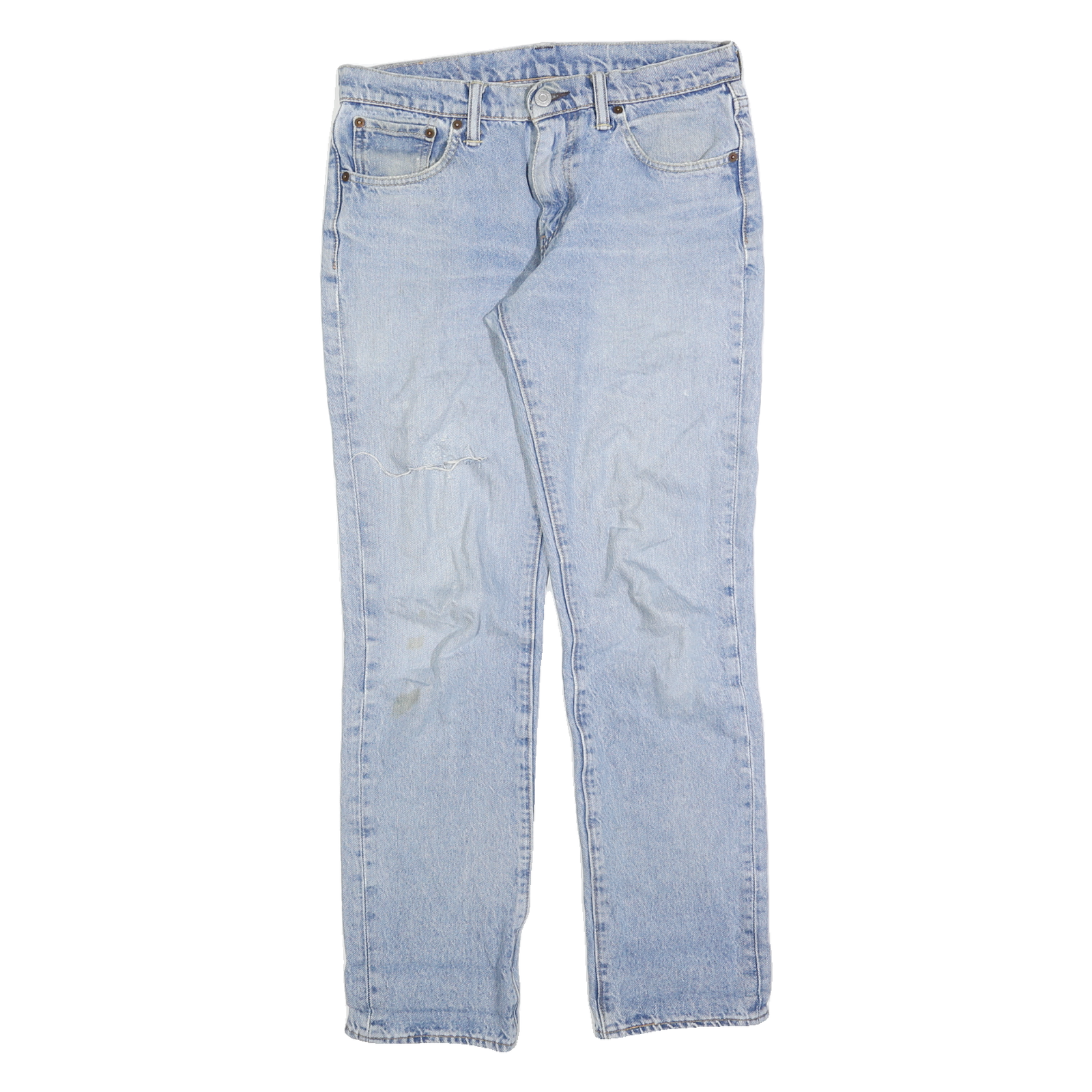 LEVI'S 511 Slim Mens Jeans Blue Slim Straight Denim Light W30 L30 Classic Fit