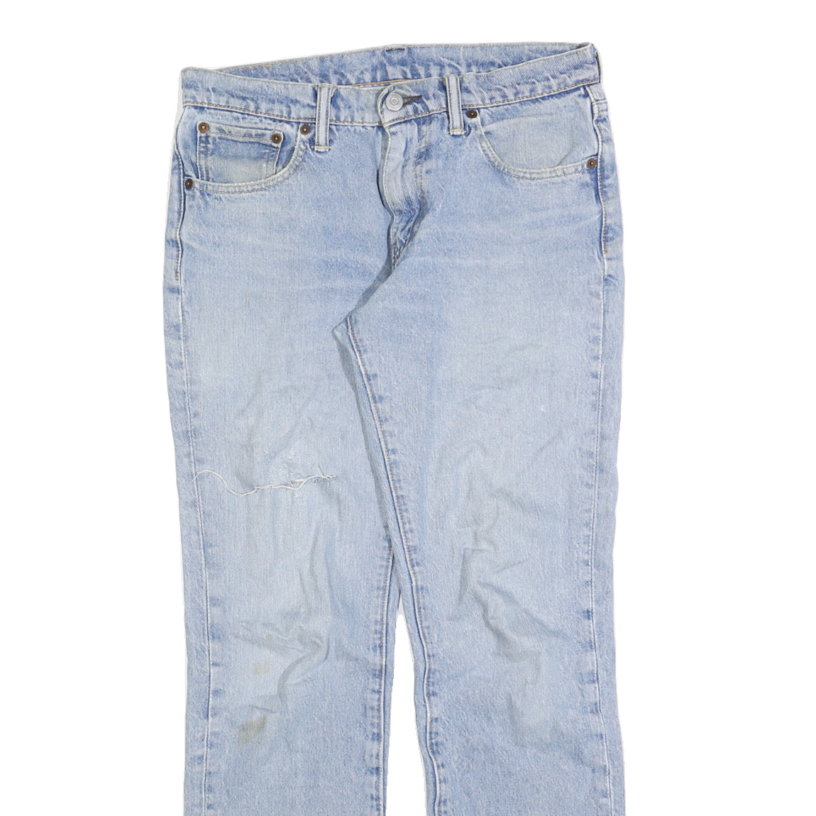 LEVI'S 511 Slim Mens Jeans Blue Slim Straight Denim Light W30 L30 Classic Fit