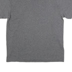 MAJESTIC Mens Grey Atlanta Braves Graphic T-Shirt L Short Sleeve Crew Neck