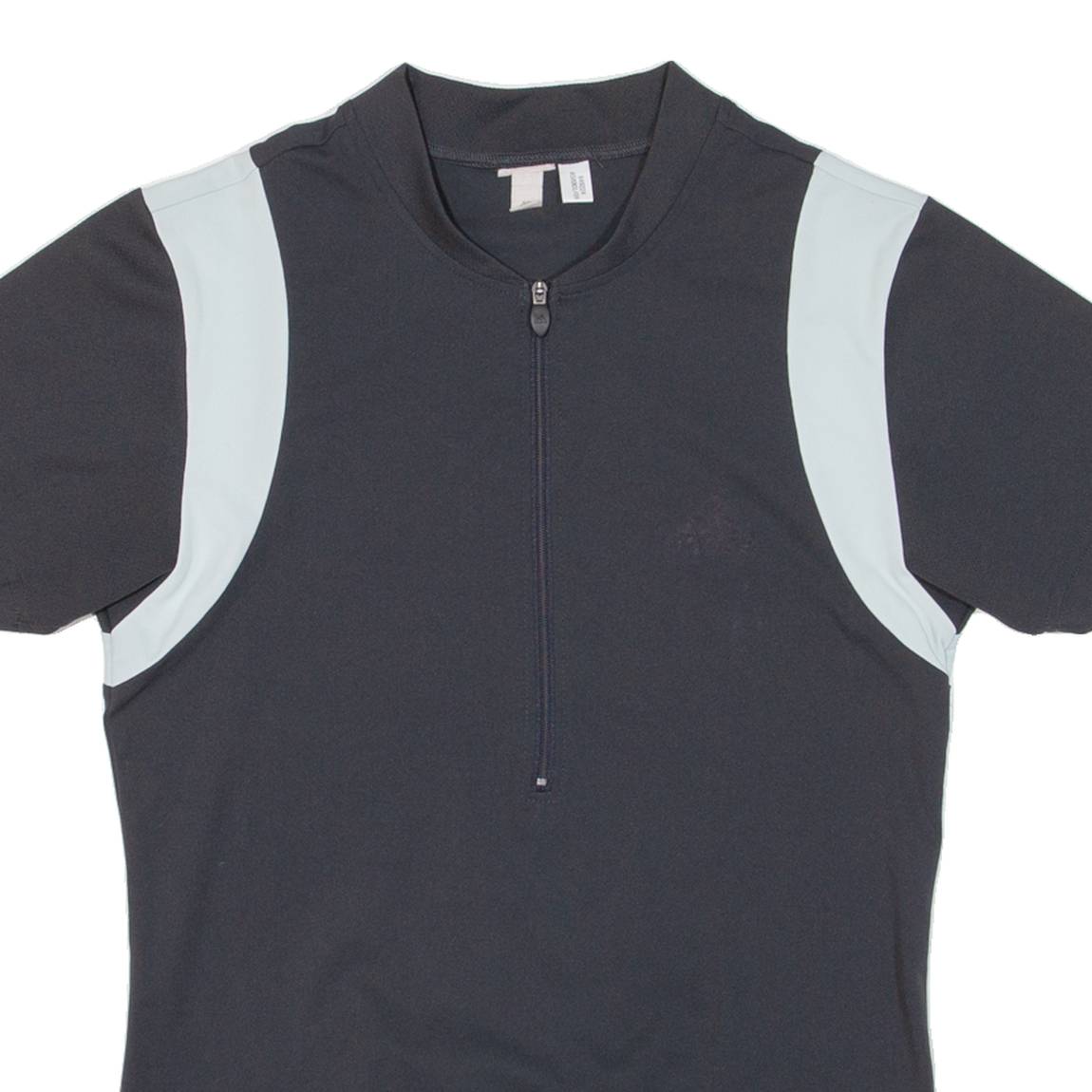 ADIDAS Cycling Mens Jersey Grey 1/2 Zip M