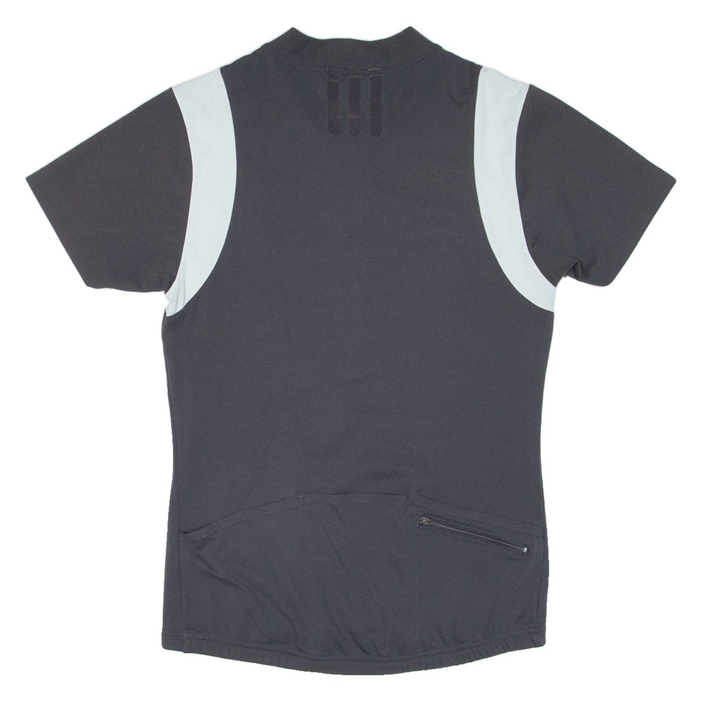 ADIDAS Cycling Mens Jersey Grey 1/2 Zip M