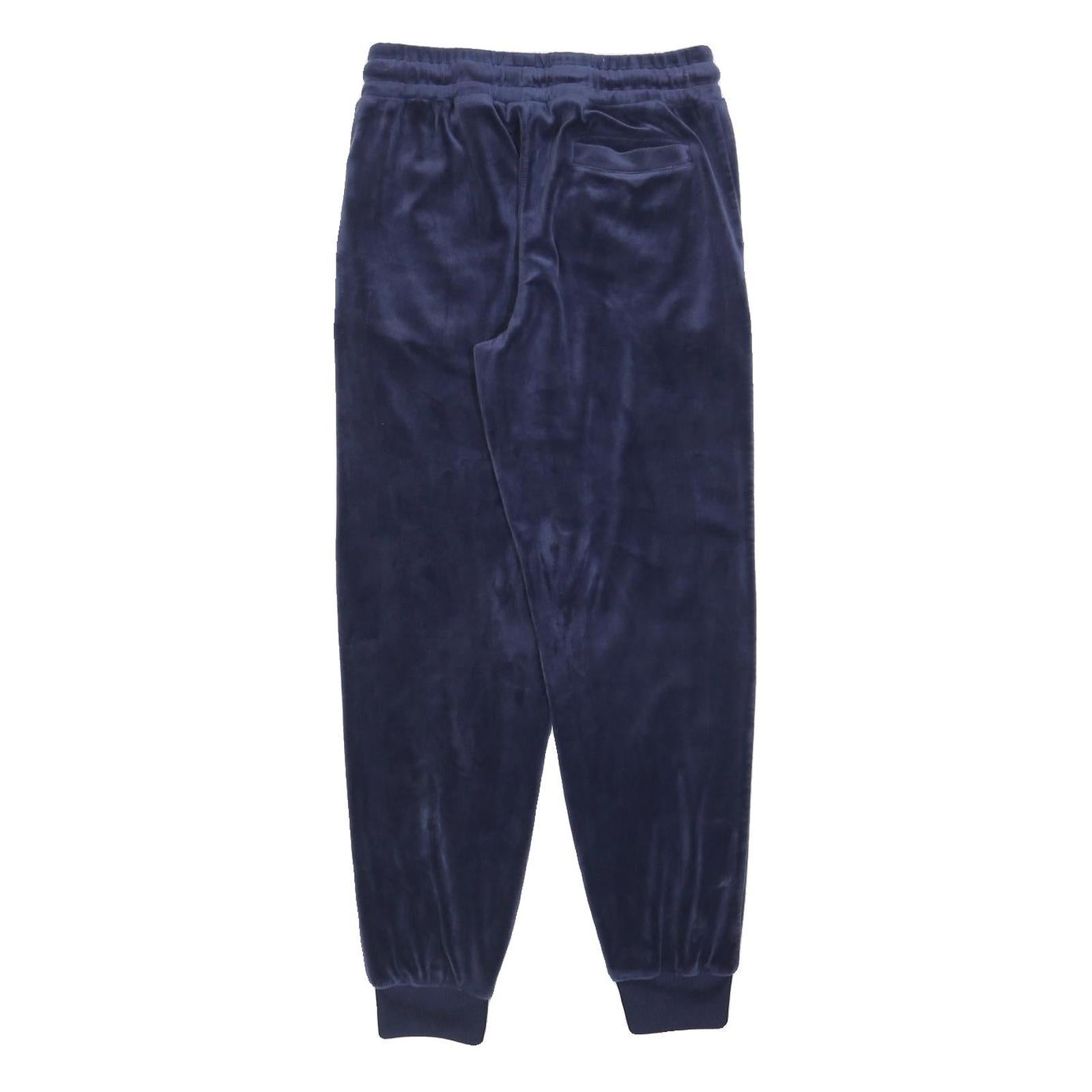 FILA Womens Joggers Navy Blue Slim Tapered S W26 L30 Polyester Comfortable