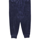 FILA Womens Joggers Navy Blue Slim Tapered S W26 L30 Polyester Comfortable