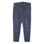 LEVI'S Womens Blue Slim Skinny Denim Light W31 L26 Cotton Blend Zip Jeans