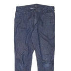 LEVI'S Womens Blue Slim Skinny Denim Light W31 L26 Cotton Blend Zip Jeans