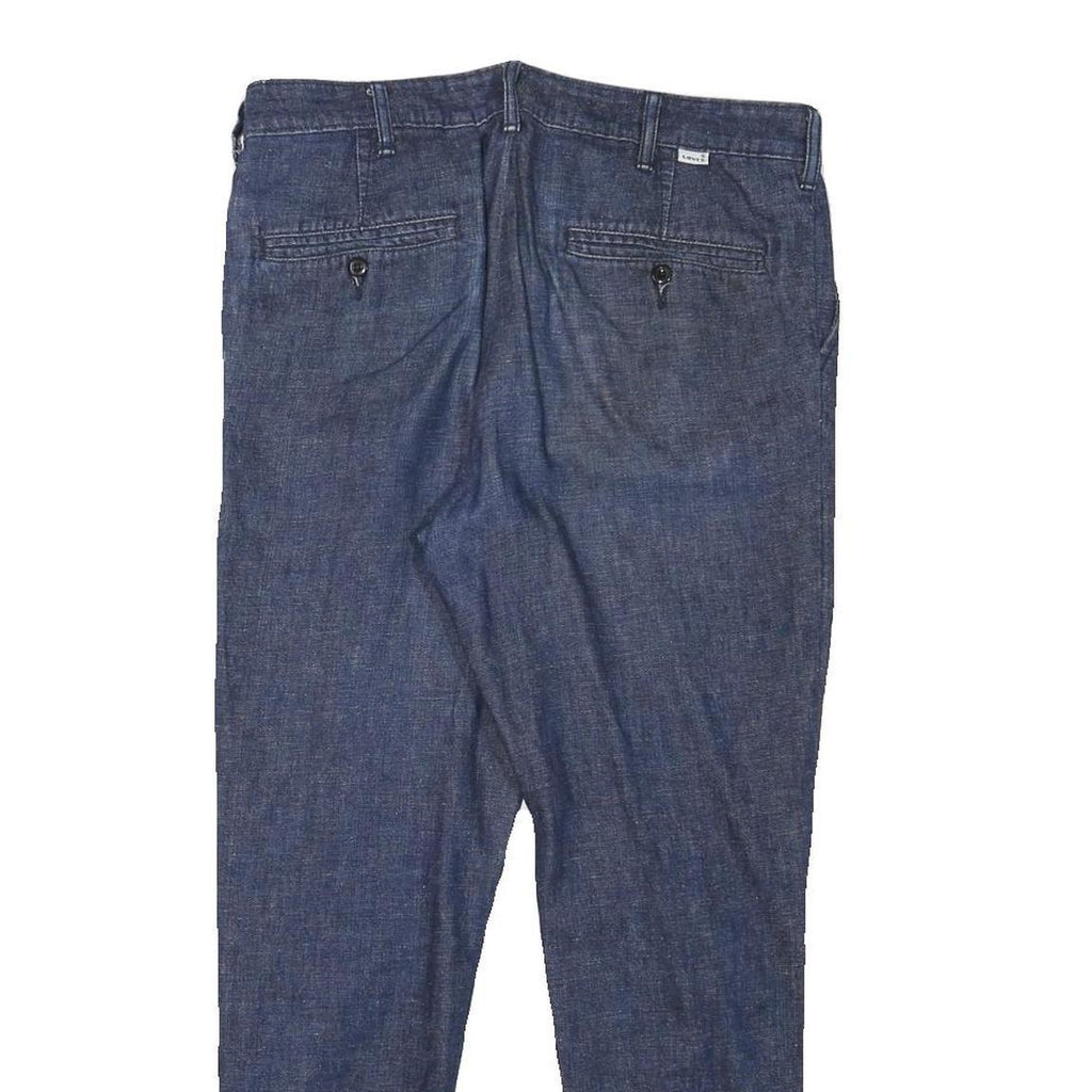 LEVI'S Womens Blue Slim Skinny Denim Light W31 L26 Cotton Blend Zip Jeans