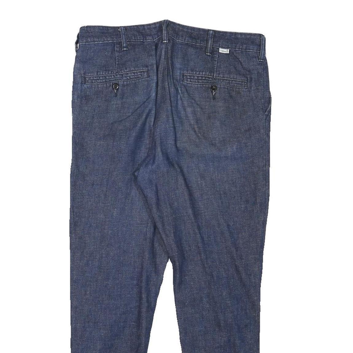 LEVI'S Womens Blue Slim Skinny Denim Light W31 L26 Cotton Blend Zip Jeans