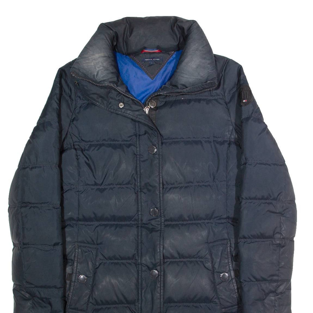 TOMMY HILFIGER Down Insulated Womens Puffer Coat Blue S