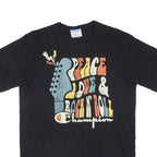CHAMPION Mens T-Shirt Black M
