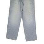 ALL DENIM Mens Regular Fit Light Blue Denim Jeans W30 L29 Classic Cotton Zip