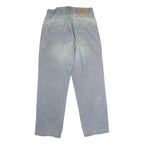 ALL DENIM Mens Regular Fit Light Blue Denim Jeans W30 L29 Classic Cotton Zip