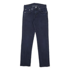 LEVI'S 511 Slim Mens Jeans Blue Slim Skinny Denim Dark W27 L27 Classic Fit Zip