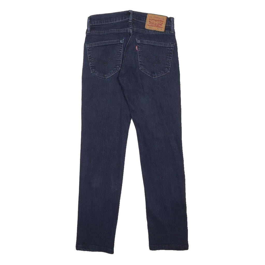LEVI'S 511 Slim Mens Jeans Blue Slim Skinny Denim Dark W27 L27 Classic Fit Zip