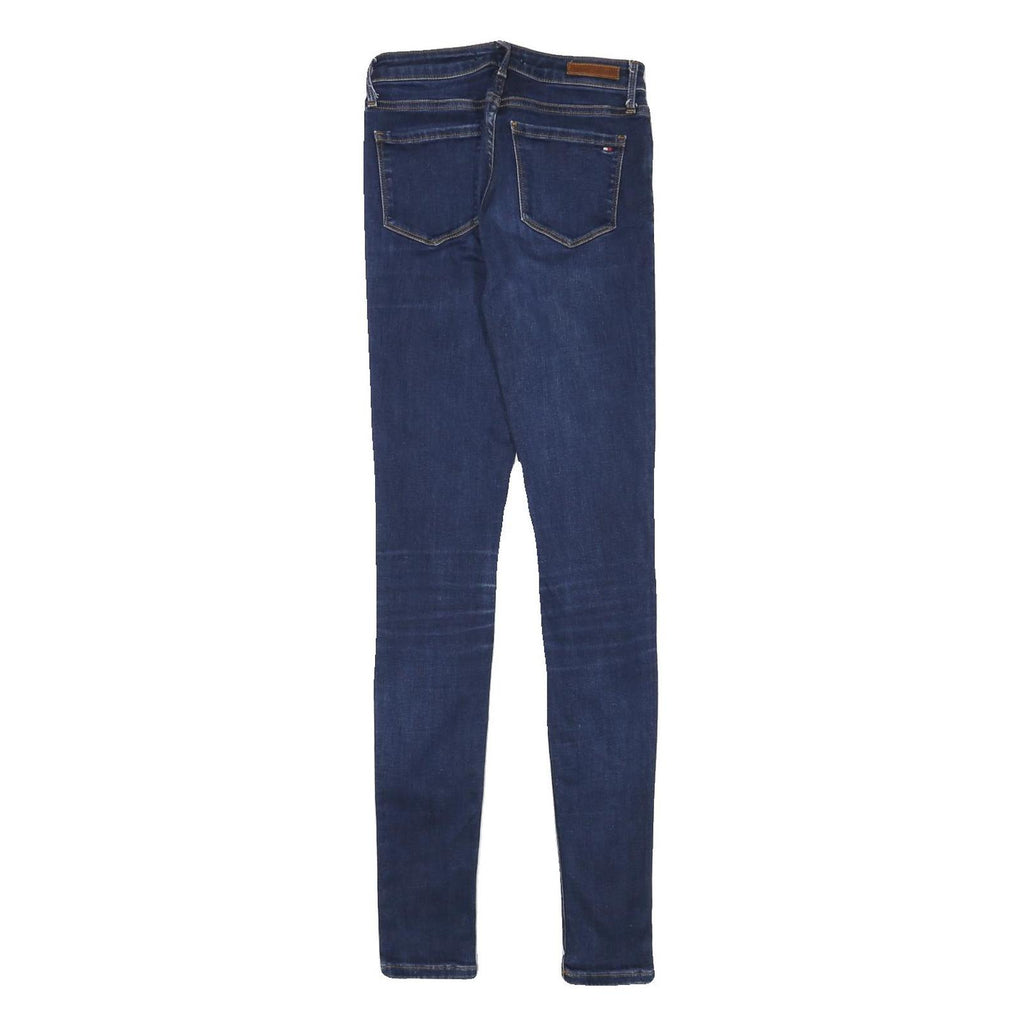 TOMMY HILFIGER Womens Jeans Blue Slim Skinny Denim Medium W22 L30 Stylish