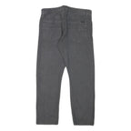 CALVIN KLEIN JEANS Mens Regular Fit Grey Cotton Blend Trousers W32 L27 Casual
