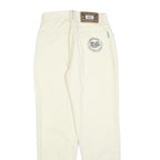 RED PIPE Womens Jeans White Regular Straight Denim W28 L30 Stylish Comfort