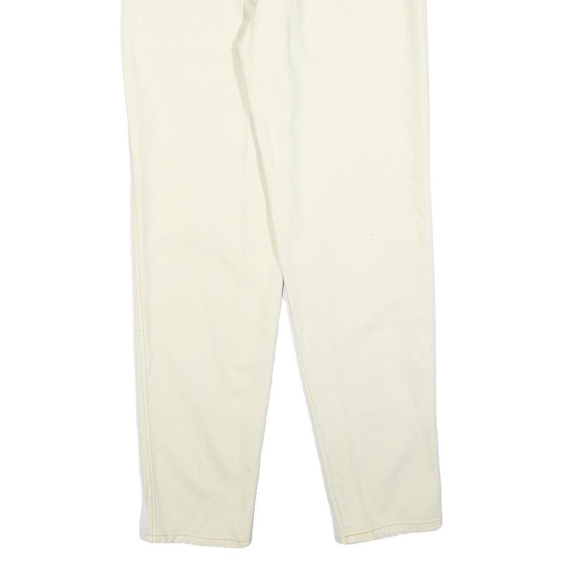 RED PIPE Womens Jeans White Regular Straight Denim W28 L30 Stylish Comfort