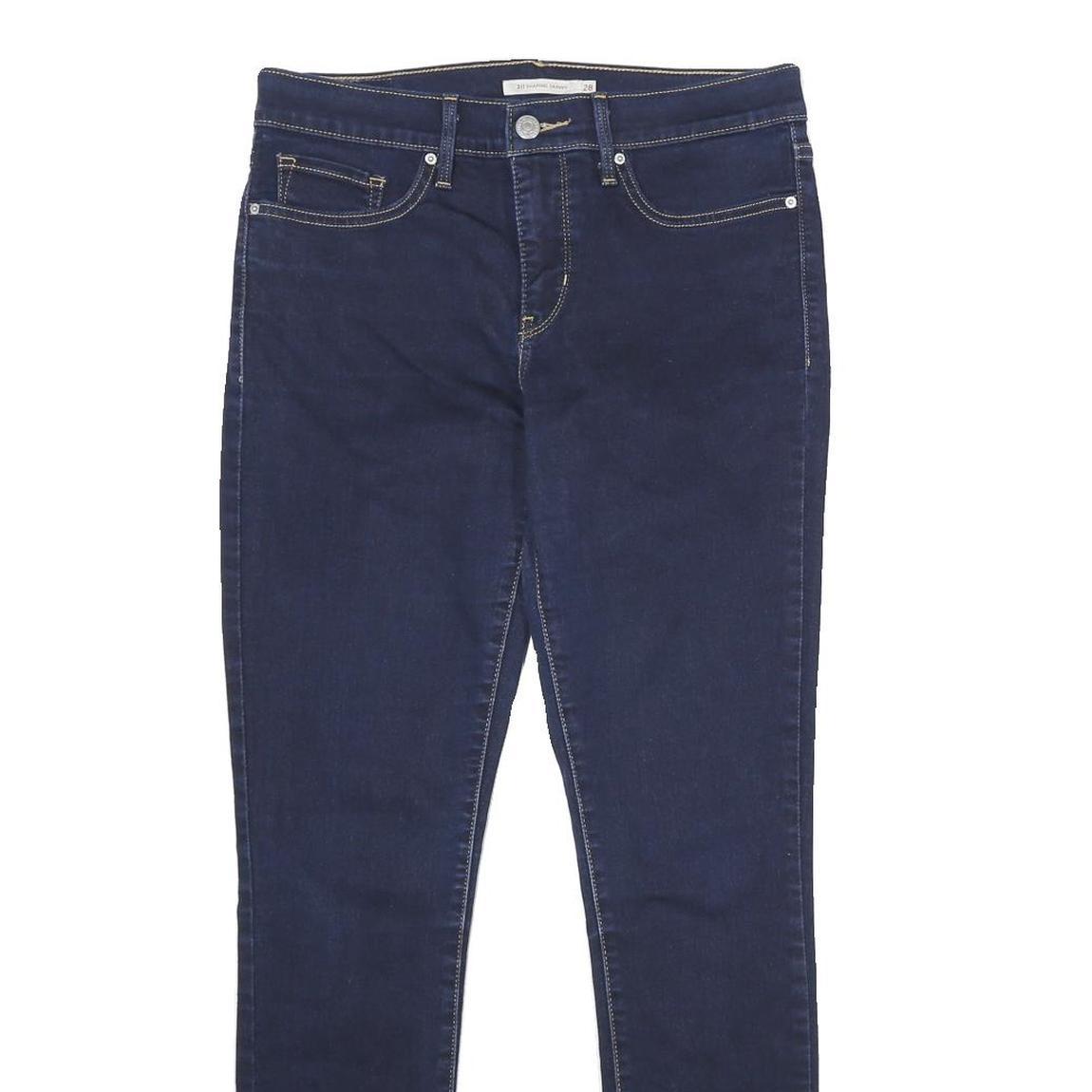 LEVI'S Womens Jeans Blue Slim Skinny Denim W28 L30 31 Shaping Skinny Cotton