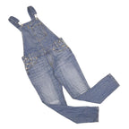 LEVI'S Womens Blue Denim Dungarees Regular Fit Denim XS W28 L27 Casual Fashion