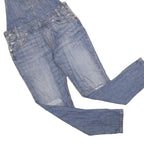 LEVI'S Womens Blue Denim Dungarees Regular Fit Denim XS W28 L27 Casual Fashion