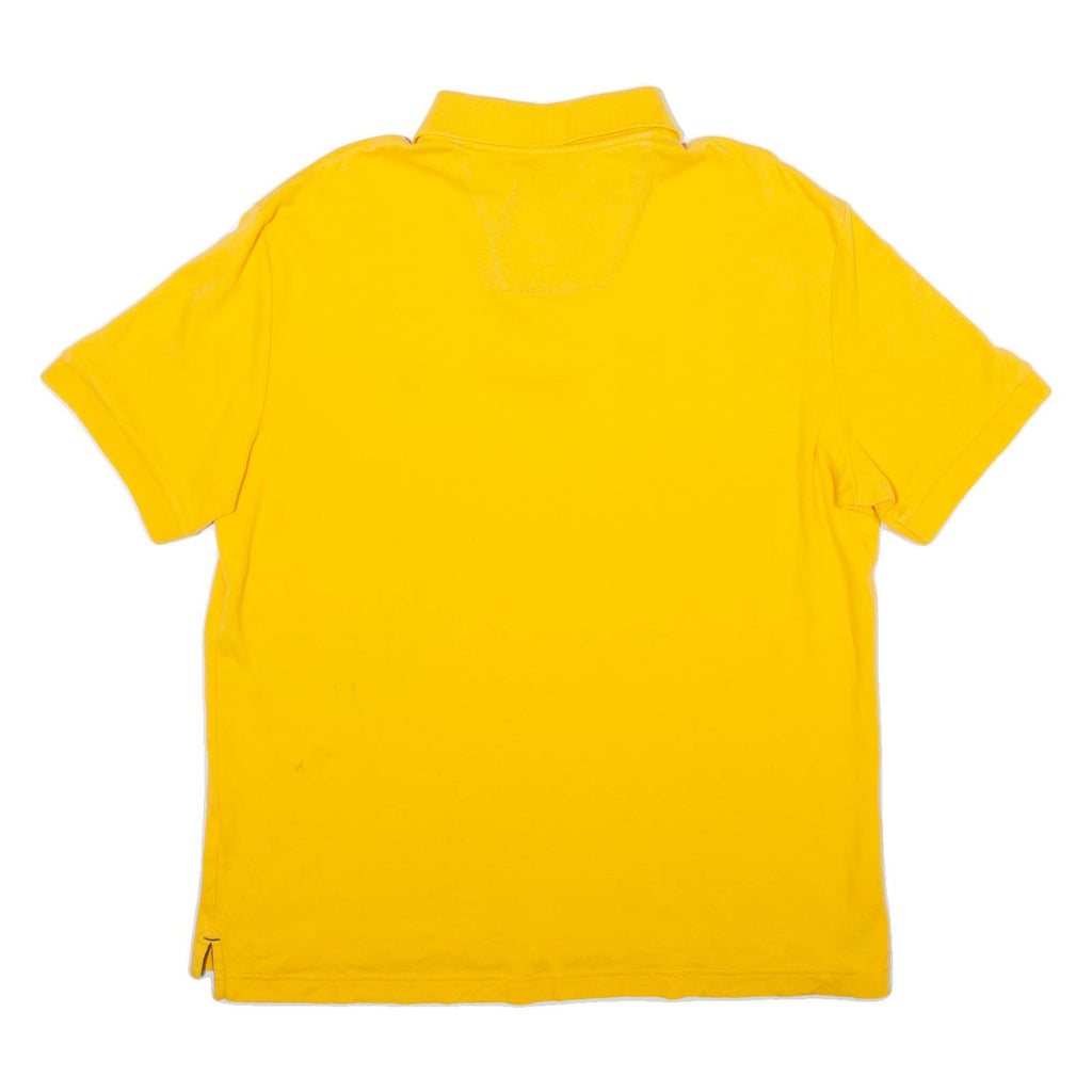 NAUTICA Mens Polo Shirt Yellow L