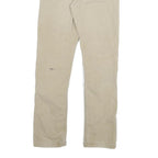 CARHARTT Mens Cotton Blend Beige Regular Straight Leg Trousers W31 L32 Workwear