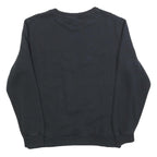 PUMA Mens Black Cotton Blend Crew Neck Sweatshirt M Sportswear Casual