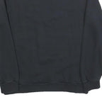 PUMA Mens Black Cotton Blend Crew Neck Sweatshirt M Sportswear Casual