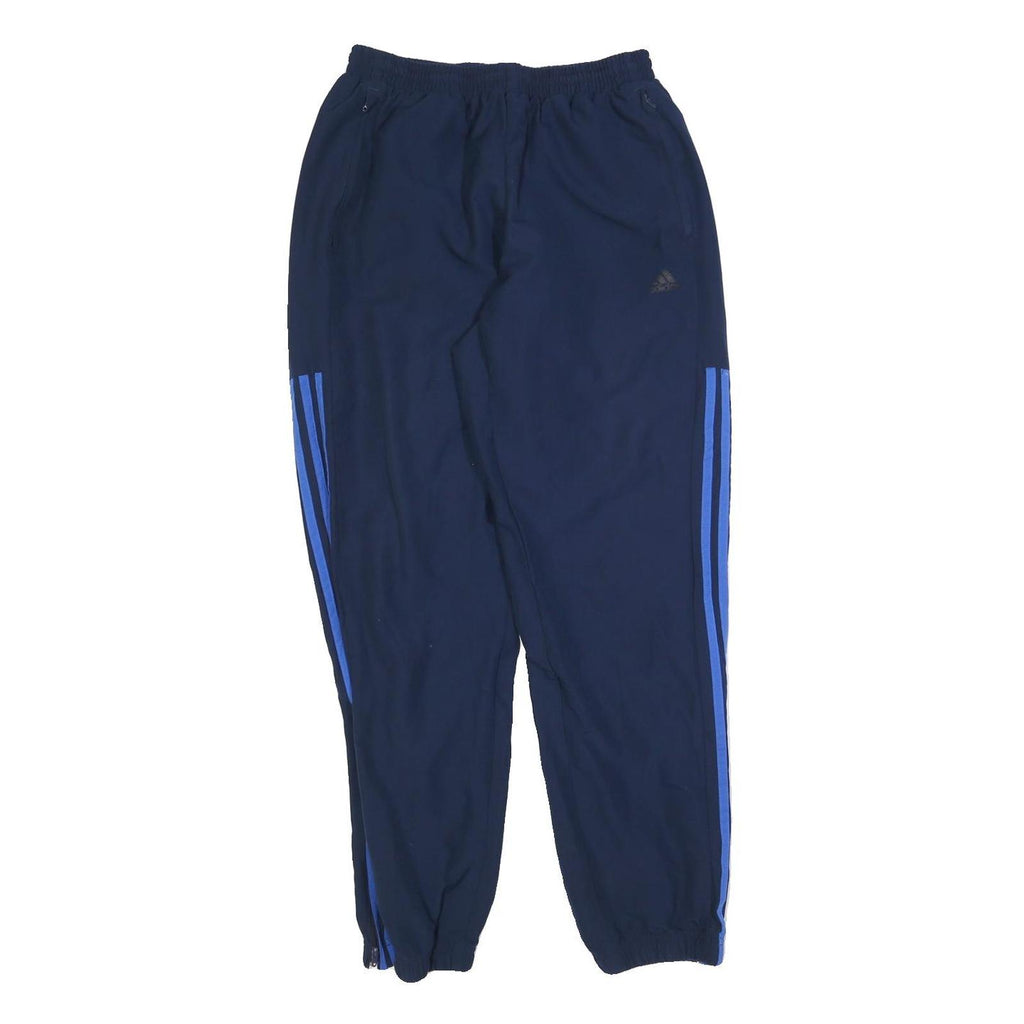 ADIDAS Mens Joggers Navy Blue & Royal Blue Slim Tapered M W28 L28 Sportswear