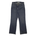 LEVI'S Womens Relaxed Straight Denim Dark Blue Cotton Blend W31 L32 Zip Jeans