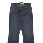 LEVI'S Womens Relaxed Straight Denim Dark Blue Cotton Blend W31 L32 Zip Jeans