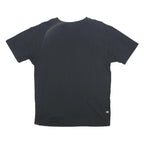 NEW BALANCE Mens Black Rooted To The Sole Graphic T-Shirt S Short Sleeve Crew