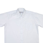 DEL' PIERRO Mens Plain Shirt Blue XL