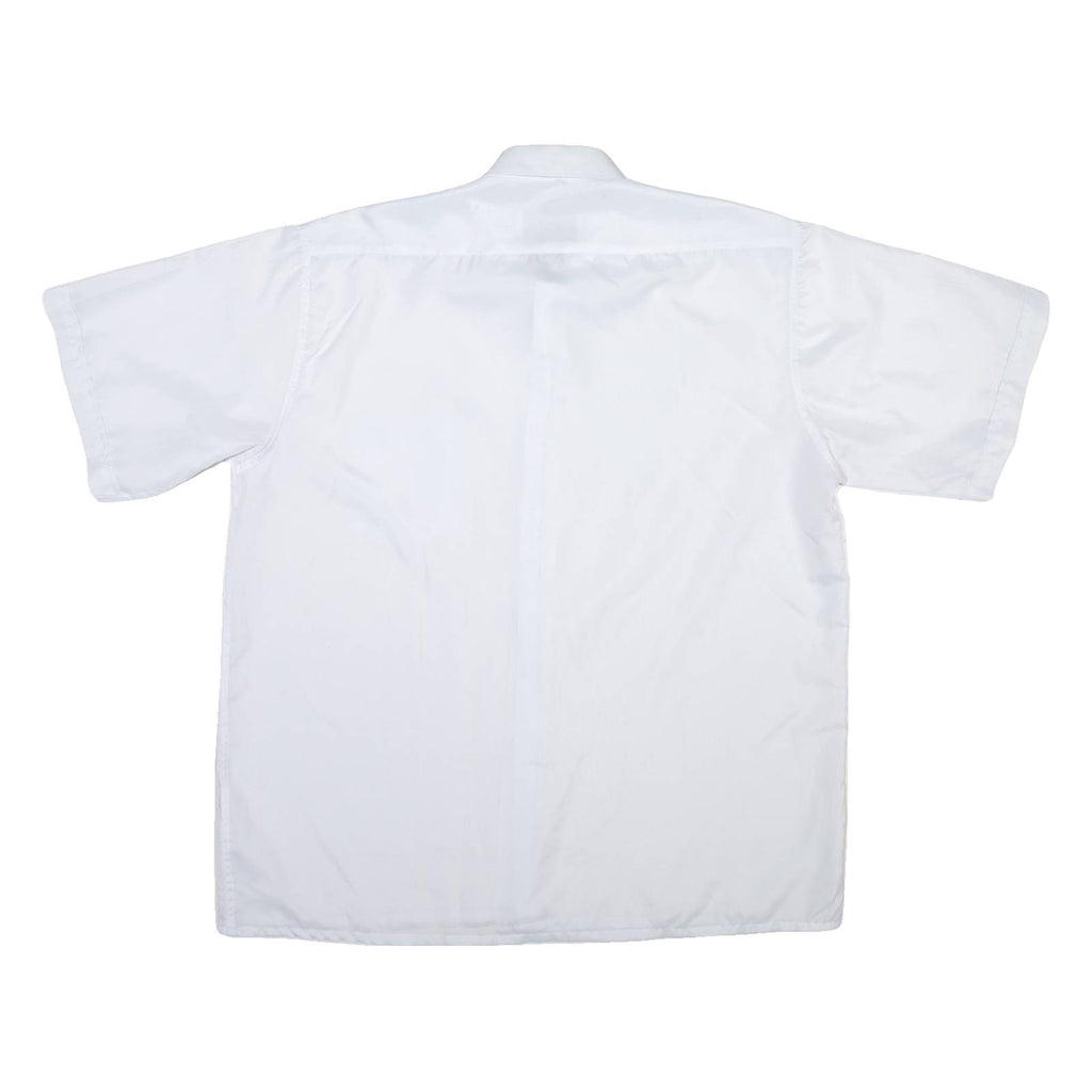 DEL' PIERRO Mens Plain Shirt Blue XL