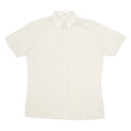 Mens Shirt Brown Striped M