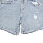 LEVI'S Mens Shorts Blue Denim M W32 Casual Classic Fit Distressed