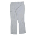 CRIVIT Womens Polyester Blend Light Grey Regular Fit Straight Leg Trousers W32