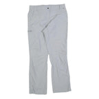 CRIVIT Womens Polyester Blend Light Grey Regular Fit Straight Leg Trousers W32