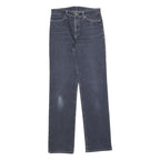 VERSACE Womens Regular Blue Denim Straight Leg Jeans W27 L30 Designer Cotton