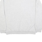 Womens Grey Cotton Blend Sweatshirt Air Force Crew Neck L Casual Pullover