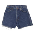 WRANGLER Womens Denim Blue Cut-Off Shorts XS W26 Frayed Hem Casual