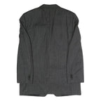 JOOP Mens Grey Pinstripe Classic Jacket M Woven Tailored Button Closure