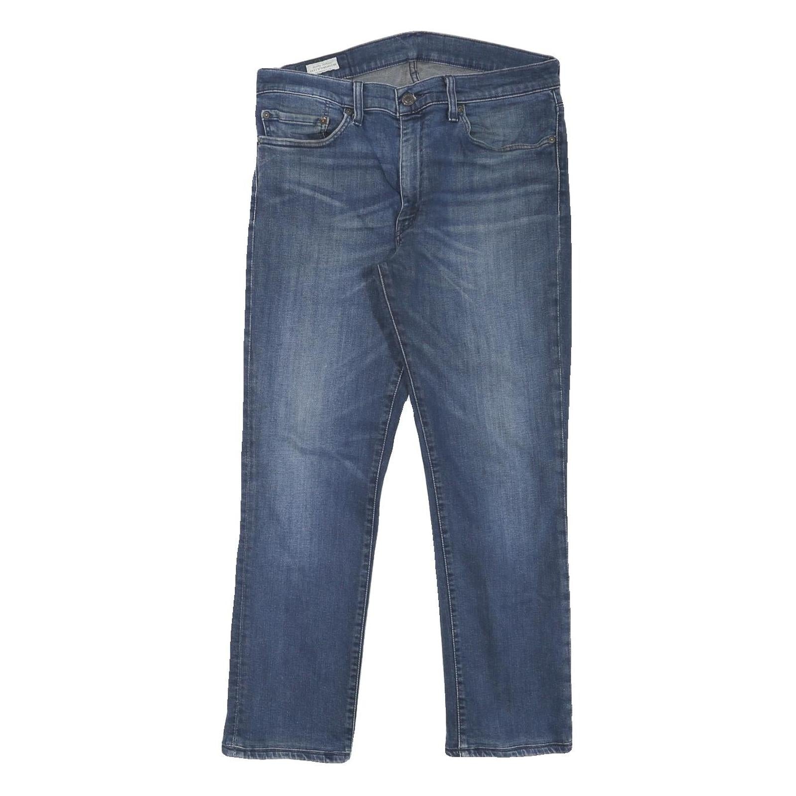 LEVI'S 511 Mens Slim Jeans Blue Denim W32 L26 Cotton Blend Zip Classic Fit