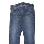 LEVI'S 511 Mens Slim Jeans Blue Denim W32 L26 Cotton Blend Zip Classic Fit