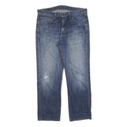 LEVI'S 514 Classic Mens Jeans Blue Classic Straight Denim Medium W32 L30 Zip