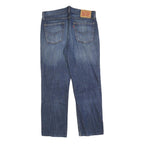 LEVI'S 514 Classic Mens Jeans Blue Classic Straight Denim Medium W32 L30 Zip