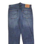 LEVI'S 514 Classic Mens Jeans Blue Classic Straight Denim Medium W32 L30 Zip