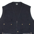 JOE MCCOLLUM Mens Gilet Blue 2XL